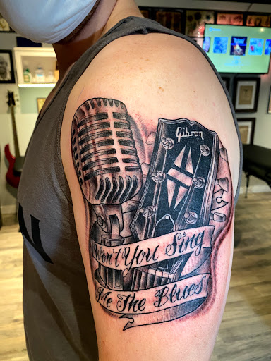 Explore hippo tattoo ideas, creative tattoo ideas in Kingsland, available at Second Skin Tattoo
