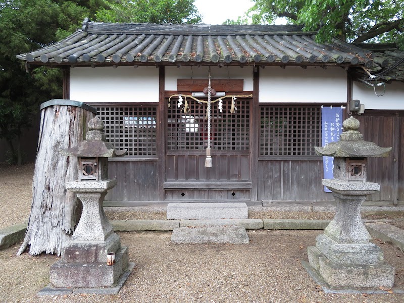 鏡作伊多神社(保津)