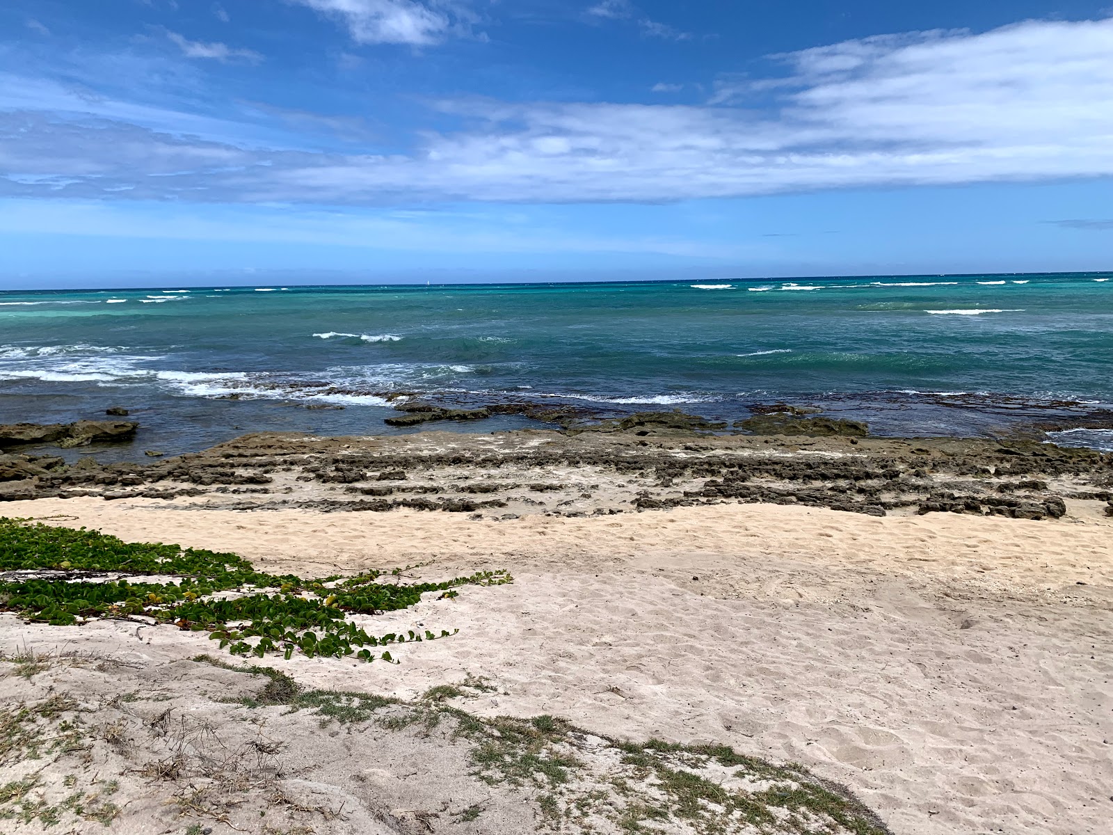 Foto de Nimitz Beach e o assentamento