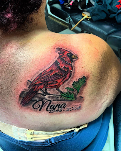 Explore foot tattoo ideas for women, creative tattoo ideas in Hudson Falls, available at ALTERED ADDICTION TATTOOS