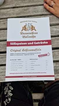 Café und Restaurant Wasserschloss Mellenthin à Mellenthin menu