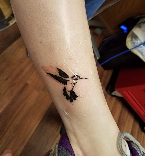 Explore side of finger tattoo ideas, creative tattoo ideas in Hudson Falls, available at ALTERED ADDICTION TATTOOS