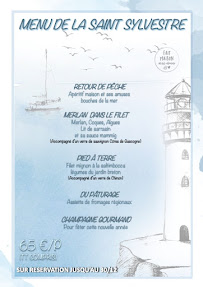 Le Perthuis du Roy à Le Croisic menu