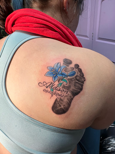 Explore monopoly tattoo ideas, creative tattoo ideas in Anniston, available at Ink Therapy LLC Tattoo Studio