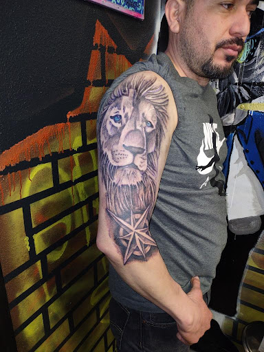 Explore cancer astrology tattoo ideas, creative tattoo ideas in Puyallup, available at Get Right Studios