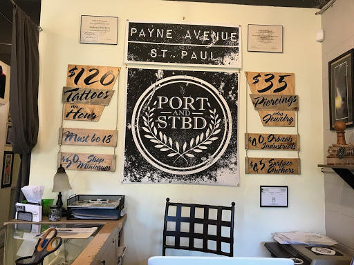 Port & Starboard Tattoo and Piercing, 1084 Payne Ave, St Paul, MN 55130, USA, 
