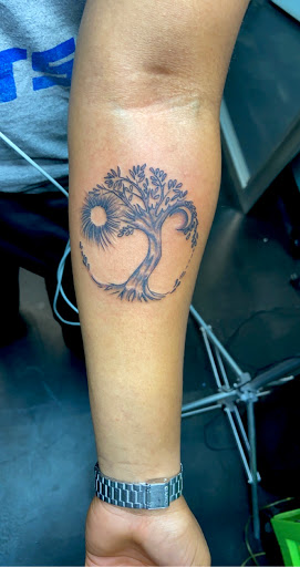 Explore cute boyfriend name tattoo ideas, creative tattoo ideas in Meridian, available at Creative Pain Tattoo Studio