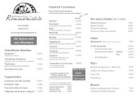 Menu / carte de Schnitzelbräu - Restaurant in der Rommelmühle mit Biergarten à Bietigheim-Bissingen