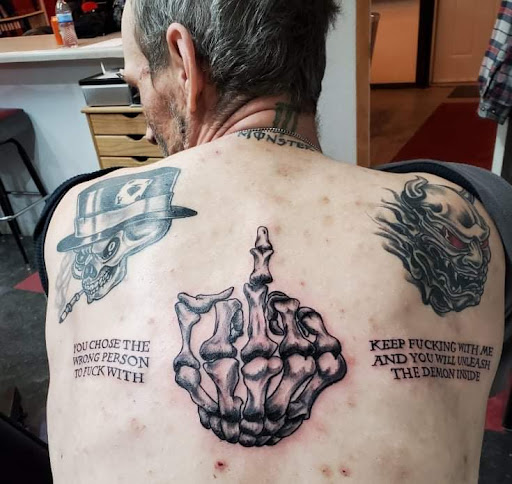 Explore rock lee tattoo ideas, creative tattoo ideas in Fond Du Lac, available at In Your Face Tattooz LLC