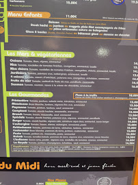 Pizzéria La Pinède à Les Arcs menu