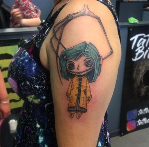 Explore father daughter tattoos ideas, creative tattoo ideas in Lewisburg, available at Rose and Dagger Tattoo