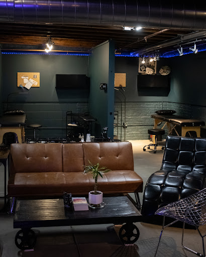 Explore dolphin tattoo ideas for females, creative tattoo ideas in Denver, available at Mashroom Studios