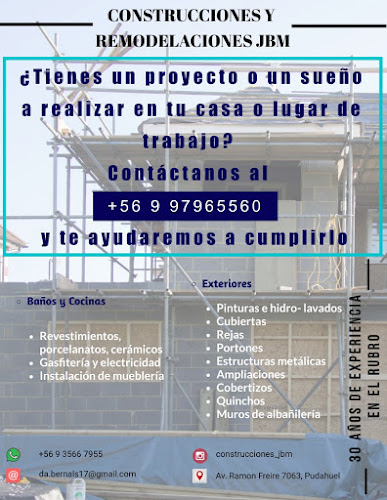 Construcciones y Remodelaciones JBM - Empresa constructora