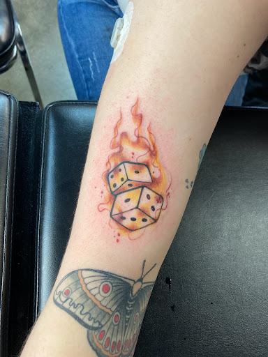 Explore dragon tattoo ideas forearm, creative tattoo ideas in Las Vegas, available at Las Vegas Tattoo Collective, LLC