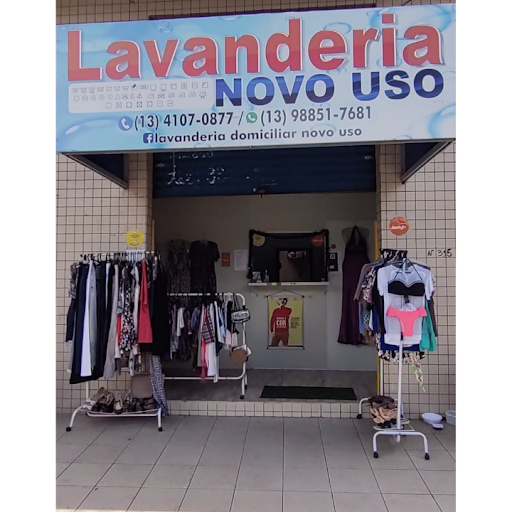 Logo da empresa - Lavanderia Novouso