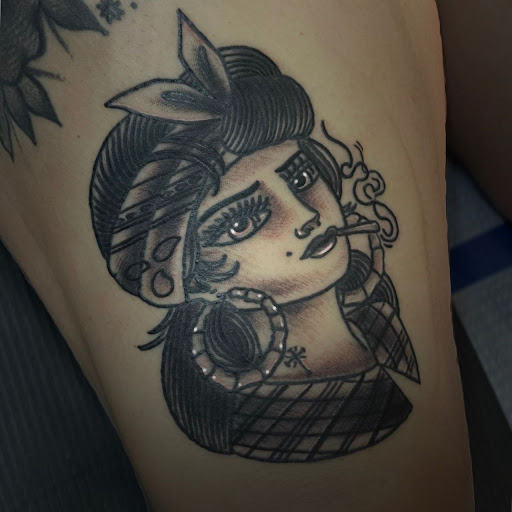 Explore fisherman tattoo ideas, creative tattoo ideas in Wilkes Barre, available at South Main Street Tattoo