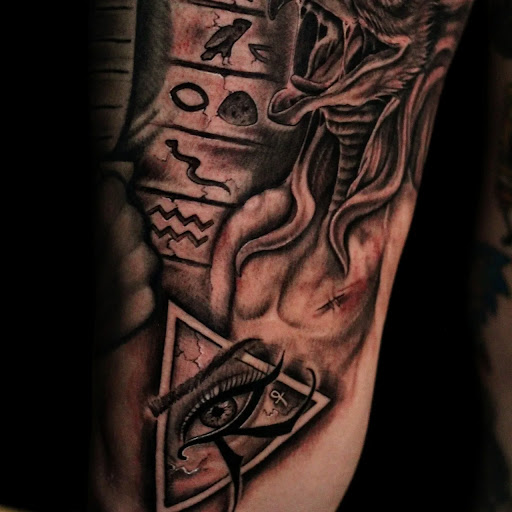 Explore female tattoo placement ideas, creative tattoo ideas in Homosassa, available at Citrus Tattoos