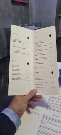 Restaurant Black à Turin - menu / carte