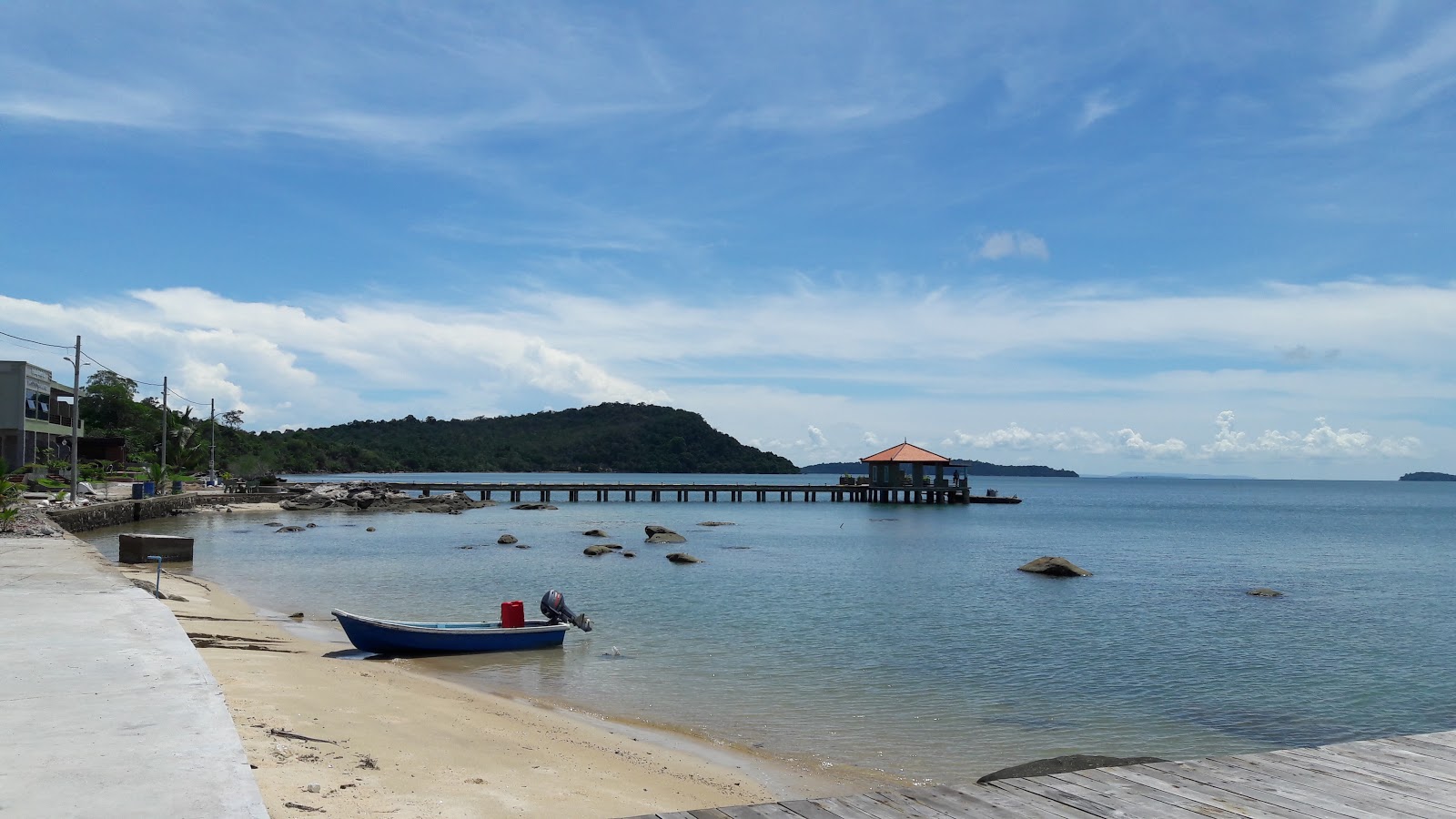 Fotografija Ream Beach in naselje