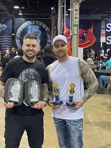 Explore warhammer 40k tattoo ideas, creative tattoo ideas in Chicago, available at Chicago Realism Tattoos