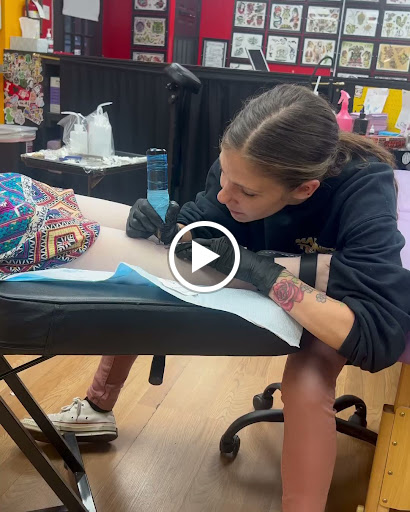 Explore tattoo ideas on back shoulder, creative tattoo ideas in Ambler, available at Tattoo GalaxyAmbler Piercing & Custom Tattoos