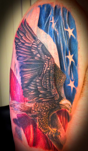 Explore adventurer tattoo ideas, creative tattoo ideas in Worcester, available at Hourglass Ink Tattoo Studio