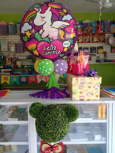 Papeleria, globos, regalos y mas.