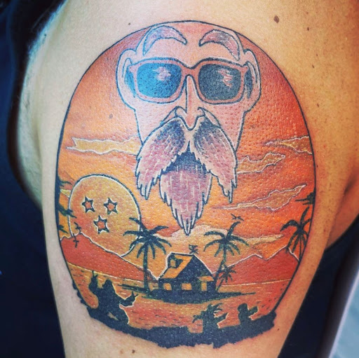 Explore ski mask tattoo ideas, creative tattoo ideas in Orlando, available at Alejandro Tattoo & Body Piercing - Orlando