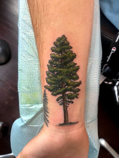Explore holy trinity tattoo ideas, creative tattoo ideas in Kansas City, available at Golden Stag Tattoo and Gallery