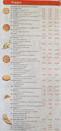 Menu / carte de Aratat Kebabhaus à Kassel