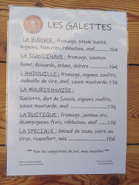 Menu / carte de Restaurant Le Plancher des Vaches à Valloire
