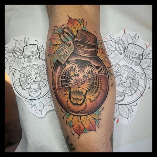 Explore ozzy osbourne tattoo ideas, creative tattoo ideas in Omaha, available at Collective Hive Tattoo