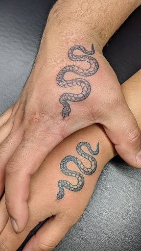 Explore nerd tattoo ideas, creative tattoo ideas in Longmont, available at Sharkys Paradise