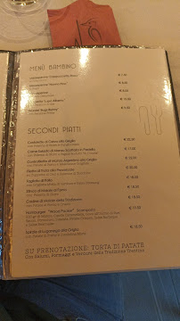 Ristorante Pizzeria al Picchio Rosso à Cavedago menu
