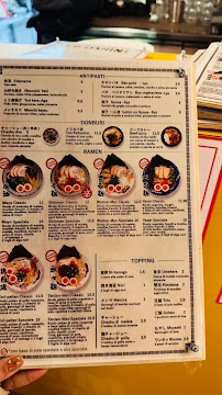 iSSHIN RAMEN Prato à Prato menu