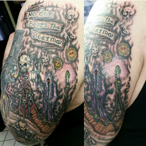 Explore grand canyon tattoo ideas, creative tattoo ideas in Erie, available at EliKingInk