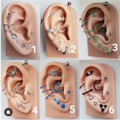 Explore back of head tattoo ideas, creative tattoo ideas in Valparaiso, available at Elysium Studios