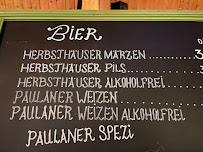 Restaurant Ins Blaue à Stuttgart (la carte)