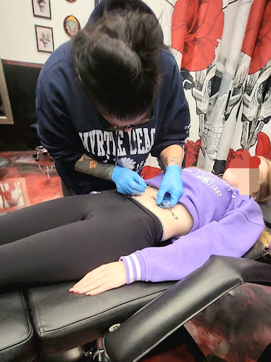 Explore marathon running tattoo ideas, creative tattoo ideas in Buffalo, available at East Coast Ink