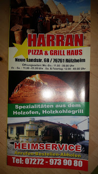Harran à Rülzheim menu
