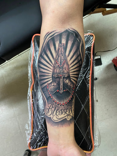 Explore graffiti tattoo ideas, creative tattoo ideas in San Diego, available at Wylde Sydes Tattoo & Body Piercing