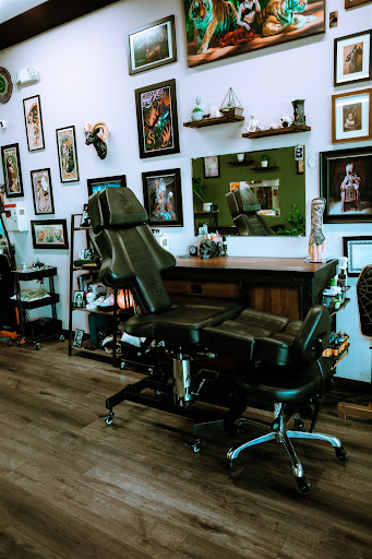 Explore april birthday tattoo ideas, creative tattoo ideas in Sykesville, available at Foxwood Tattoo Collective