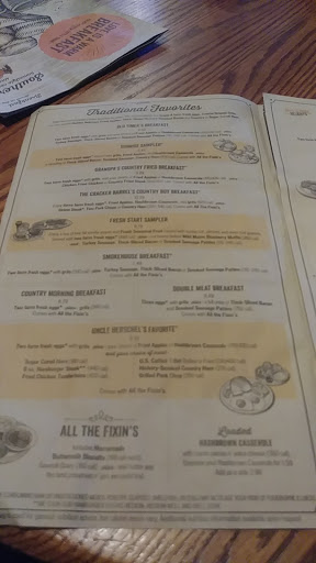 American Restaurant «Cracker Barrel Old Country Store», reviews and photos, 2140 Mana Ct, Rock Hill, SC 29730, USA