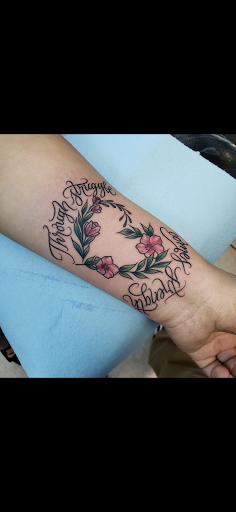 Explore cute tri moon tattoo ideas, creative tattoo ideas in Bakersfield, available at Bakersfield Tattoo & Piercing