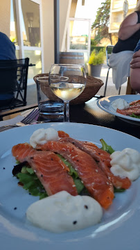 Burrata du Restaurant méditerranéen Entre mer et Garrigue à Narbonne - n°4