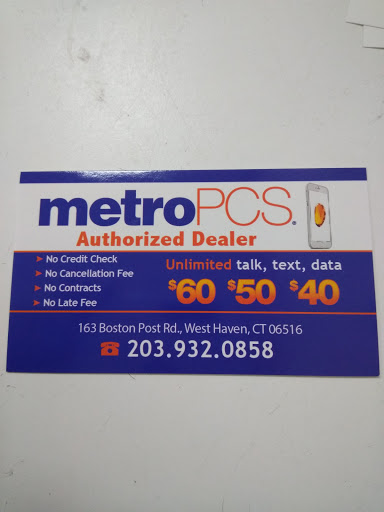 Cell Phone Store «MetroPCS Authorized Dealer», reviews and photos, 163 Boston Post Rd, West Haven, CT 06516, USA