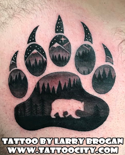 Explore biking tattoo ideas, creative tattoo ideas in Lockport, available at Tattoo City by Larry Brogan