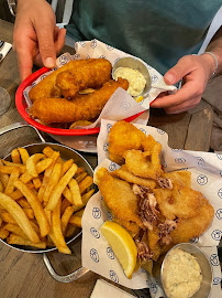 Fish and chips du Restaurant Huguette, Bistro de la mer à Paris - n°8