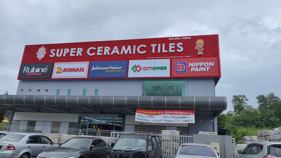 Super ceramic tiles No 52051,jalan lebuh AMJ,75260,Bertam, di bandar Melaka