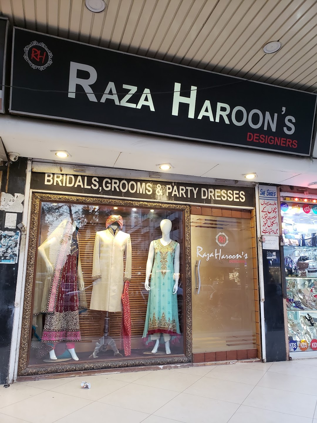 Raza Haroons Designers Tariq Road - Bridal, Groom & Designer Dresses